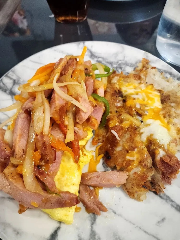 Ham and Cheese Omelette
